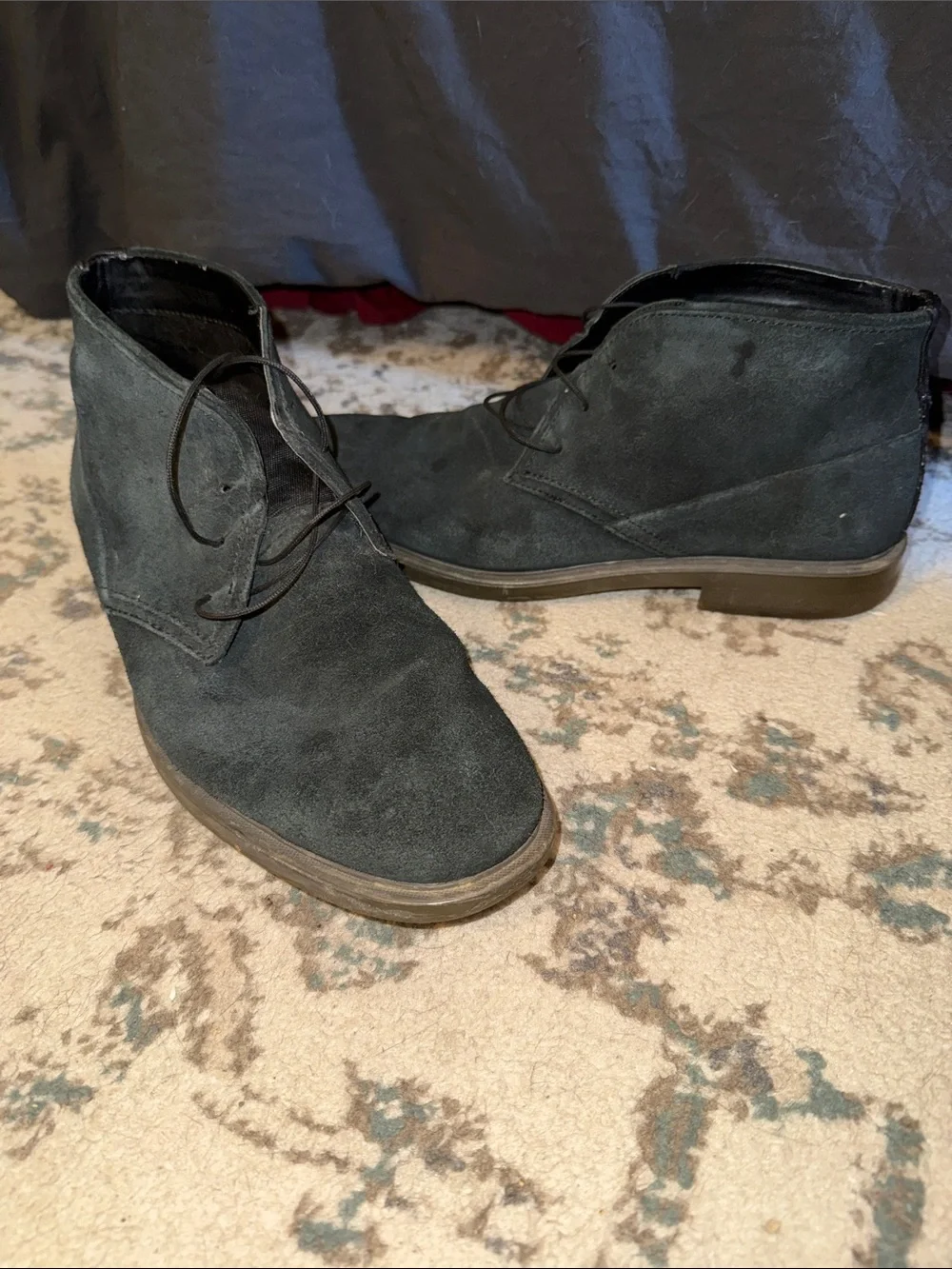 Calvin Klein Black Suede Chukka Boots